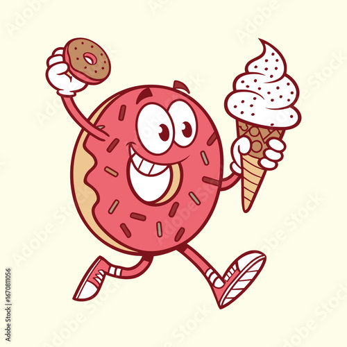 Sweets Addiction vector  creative design 
