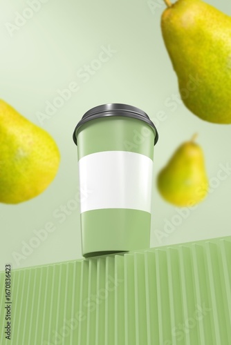 Wallpaper Mural Green and eco-friendly product mockup Torontodigital.ca