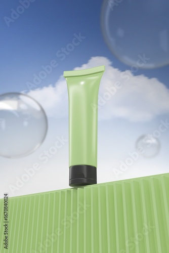 Wallpaper Mural Green product mockup Torontodigital.ca