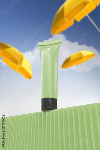 Wallpaper Mural Green product mockup Torontodigital.ca