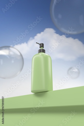 Wallpaper Mural Green product mockup Torontodigital.ca