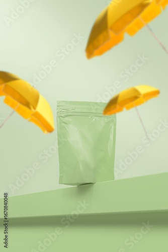 Wallpaper Mural Green product mockup Torontodigital.ca