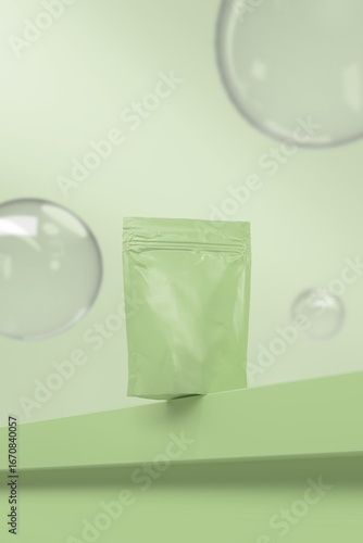 Wallpaper Mural Green product mockup Torontodigital.ca