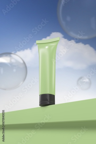 Wallpaper Mural Green product mockup Torontodigital.ca