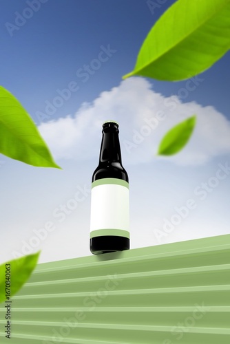 Wallpaper Mural Green product mockup Torontodigital.ca