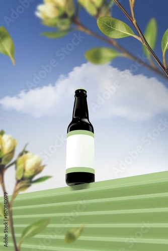 Wallpaper Mural Green product mockup Torontodigital.ca