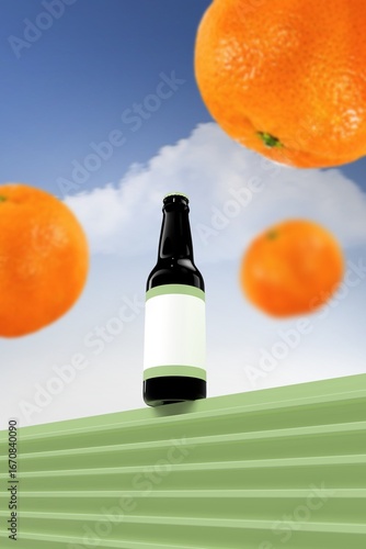 Wallpaper Mural Green product mockup Torontodigital.ca