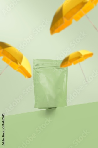 Wallpaper Mural Green product mockup Torontodigital.ca