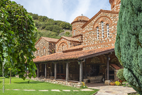 Bild auf Leinwand Saint Leontius Monastery in North Macedonia.