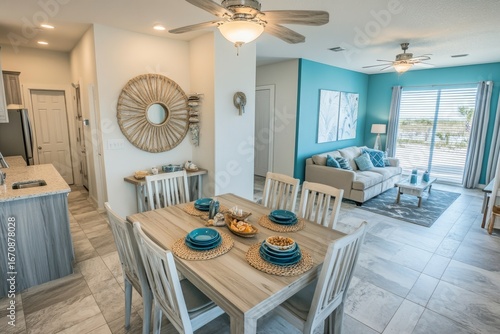 Vacation rental in Cape Canaveral, Florida, with a theme of the beach