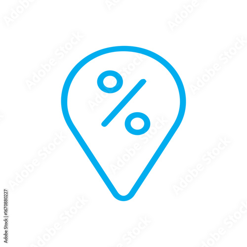 Discount Location Pin Icon