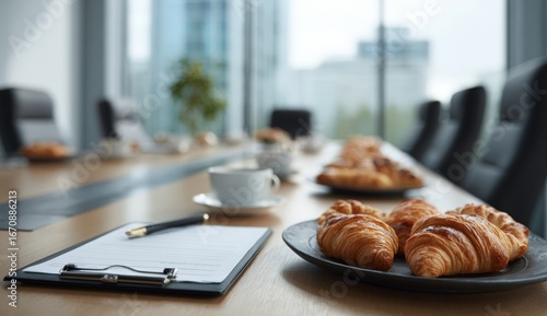 Wallpaper Mural Meeting room breakfast (2) Torontodigital.ca