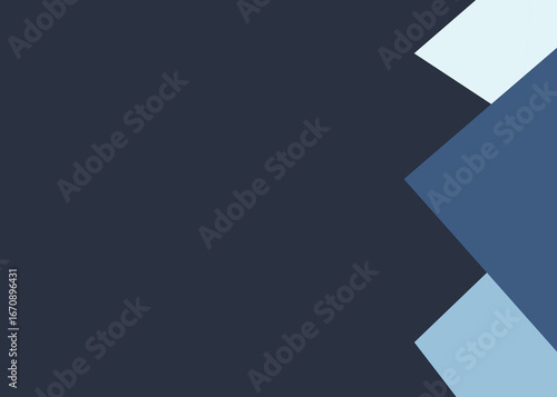 Clean Blue Geometric Abstract Wallpaper