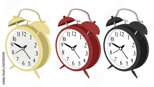 Vintage Alarm Clocks.