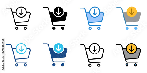 purchase icon set multiple style collection 
