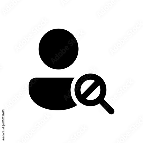 Abstract design featuring four black shapes two teardrop like and two u shaped on a white background