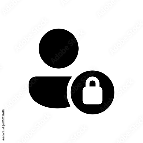 Person icon with a clock indicating time management and scheduling for appointments or availability of users