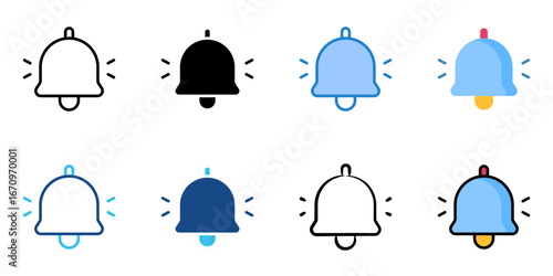 reminder icon set multiple style collection 

