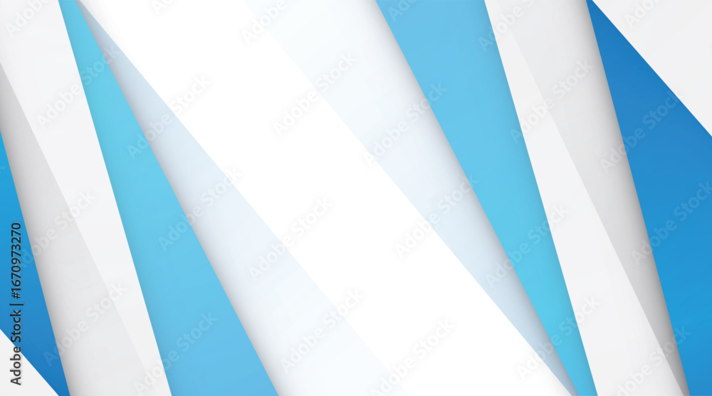 Fototapeta premium Modern abstract blue light and white gradient color background