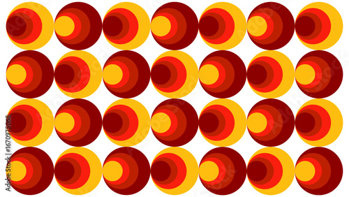 colorful circle pattern background