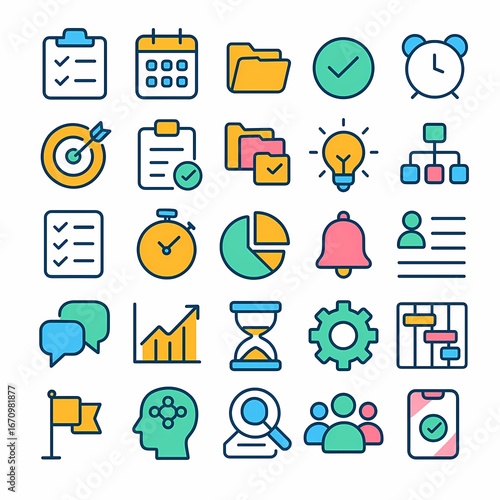 25 Icon Productivity Pack