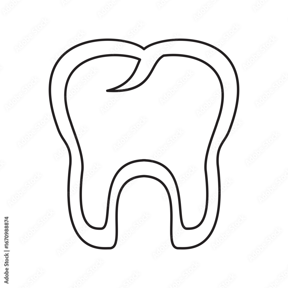 Obraz premium Dental Health Icon