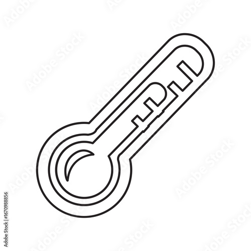 Thermometer Outline