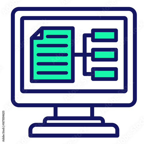 Database  Icon Element For Design