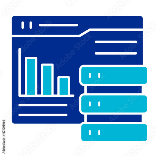 Statistic  Icon Element For Design