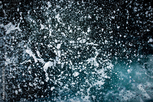 splash of water