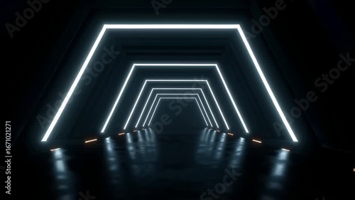 スポットライトで照らされたステージ