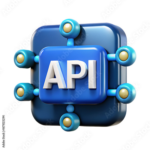 3d ai icon design illustration 