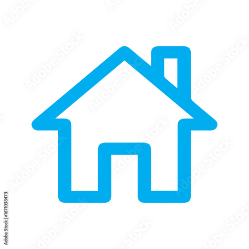 Blue Home Icon