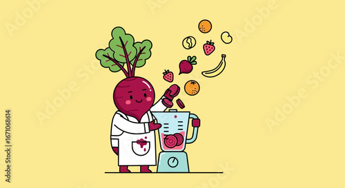 Beetroot Chef Creates Healthy Smoothie Recipe For People Wanting Fresh Drinks
