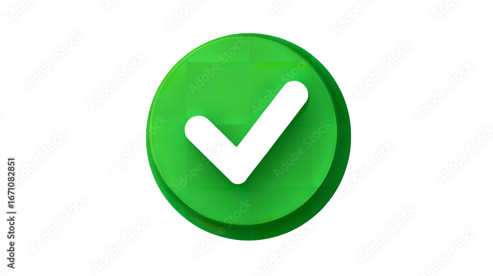 Green Check Mark Icon, Approved, Yes, OK, Success Symbol, PNG Transparent Background