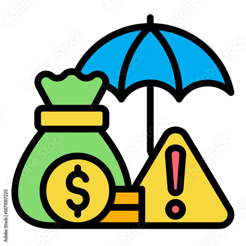Insurance Color Icon
