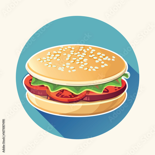 Arepa vector icon illustration with clean, modern detail and balanced composition.