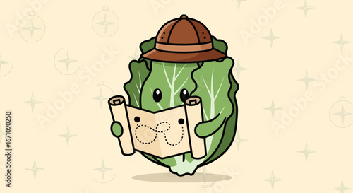 Exploration Of Botanical Character Embarking On A Journey For Discovery And Fun