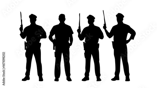 Police Officer Standing with Arms Crossed law enforcement