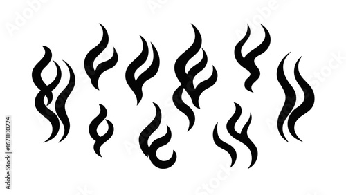 Swirling Smoke Wisps abstract vapor