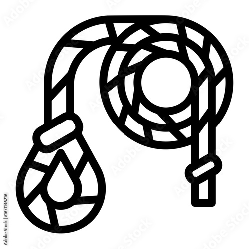 rope Line Icon