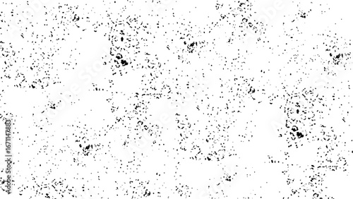 Wallpaper Mural Distressed black texture. Dark grainy texture on white background. Rusted white effect. Grunge design elements. Vector illustration. Torontodigital.ca