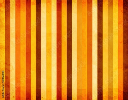 Aged Harmony Warm Vertical Stripes with a Vintage Grunge Texture.