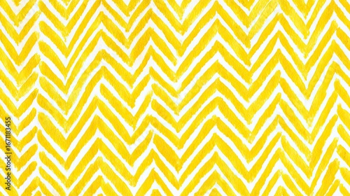 Yellow chevron pattern on a white background.