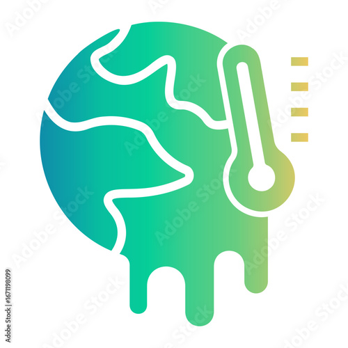 climate change Gradient icon