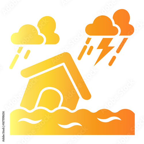 climate change Gradient icon