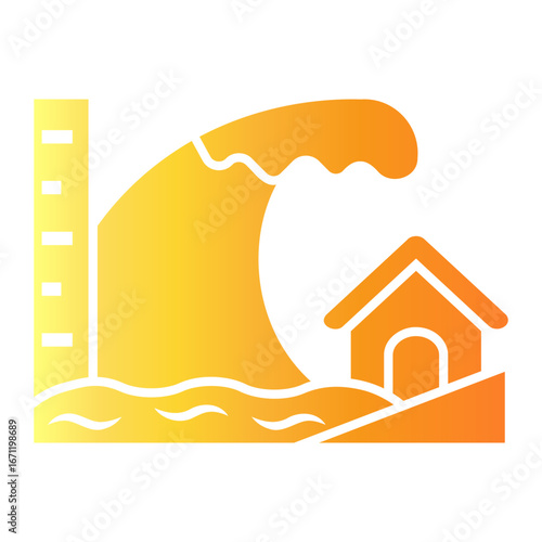 climate change Gradient icon