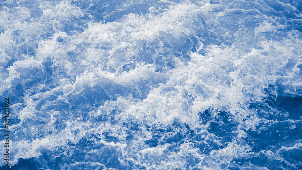 Obraz premium Abstract Blue Water Surface Background