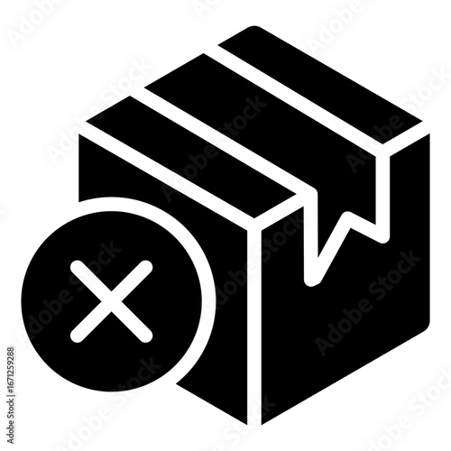 Cancel Shipping Icon