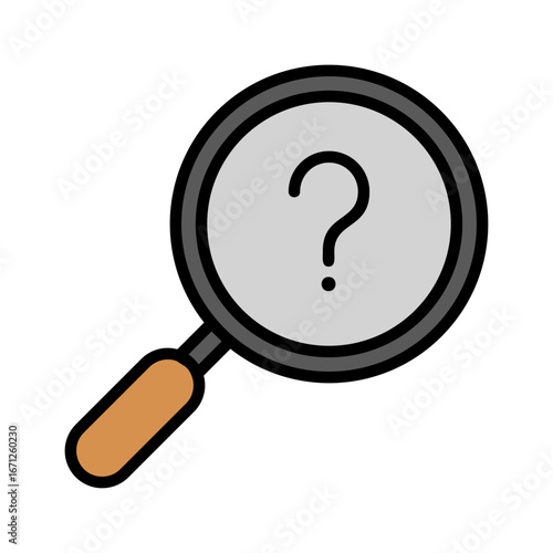 Problem Icon Vector Illustration Color Version